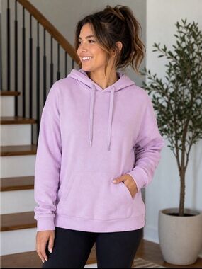 Marc New York pink hoodie pullover top